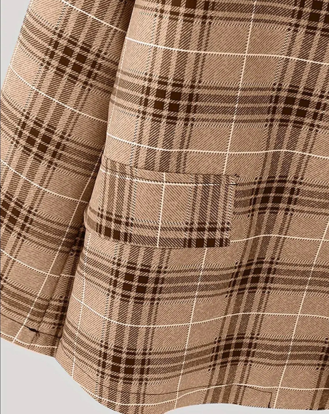 Giacca metà scozzese