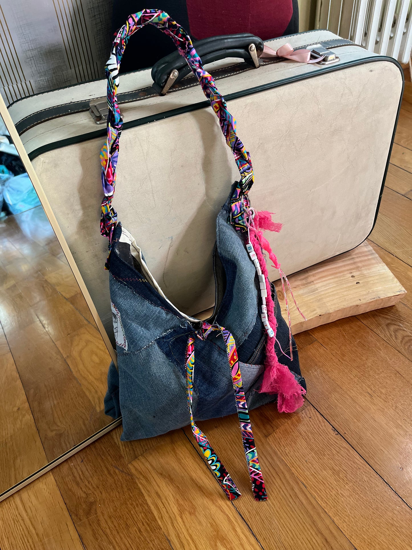 Jeans & Trim Flower