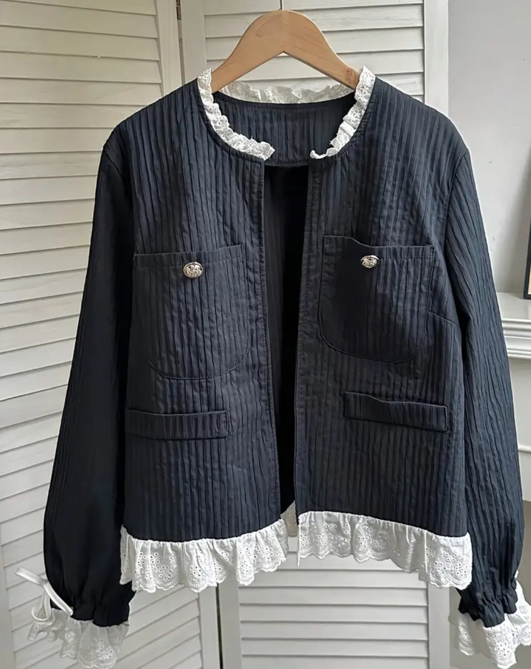 Camicetta con balza San gallo