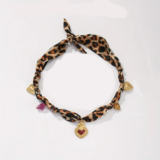 Foulard maculato: cuore sacro