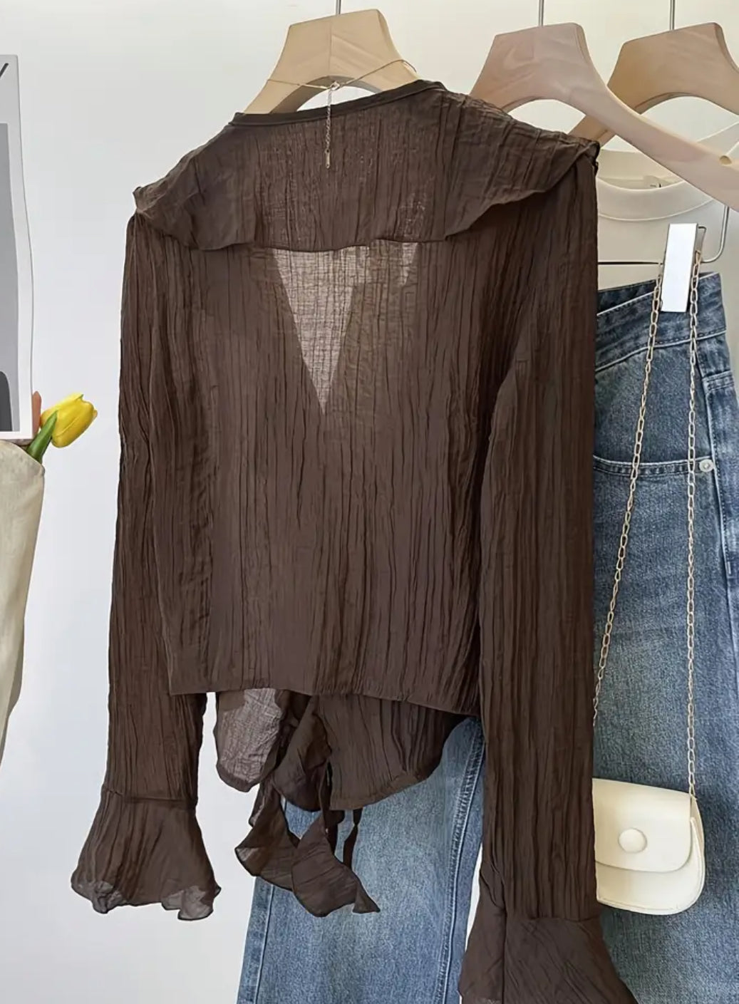 Camicetta volant fiocco